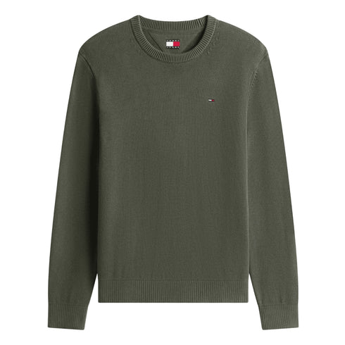 Tommy Hilfiger Pullover Maglione essential in cotone organico S A25-TOMMY JEANSDM21787-MRH-S - Francavilla Moda